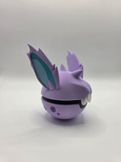 Character Design - 3D Printed Character Ball - Nidoran M - Unique Display Collectible.