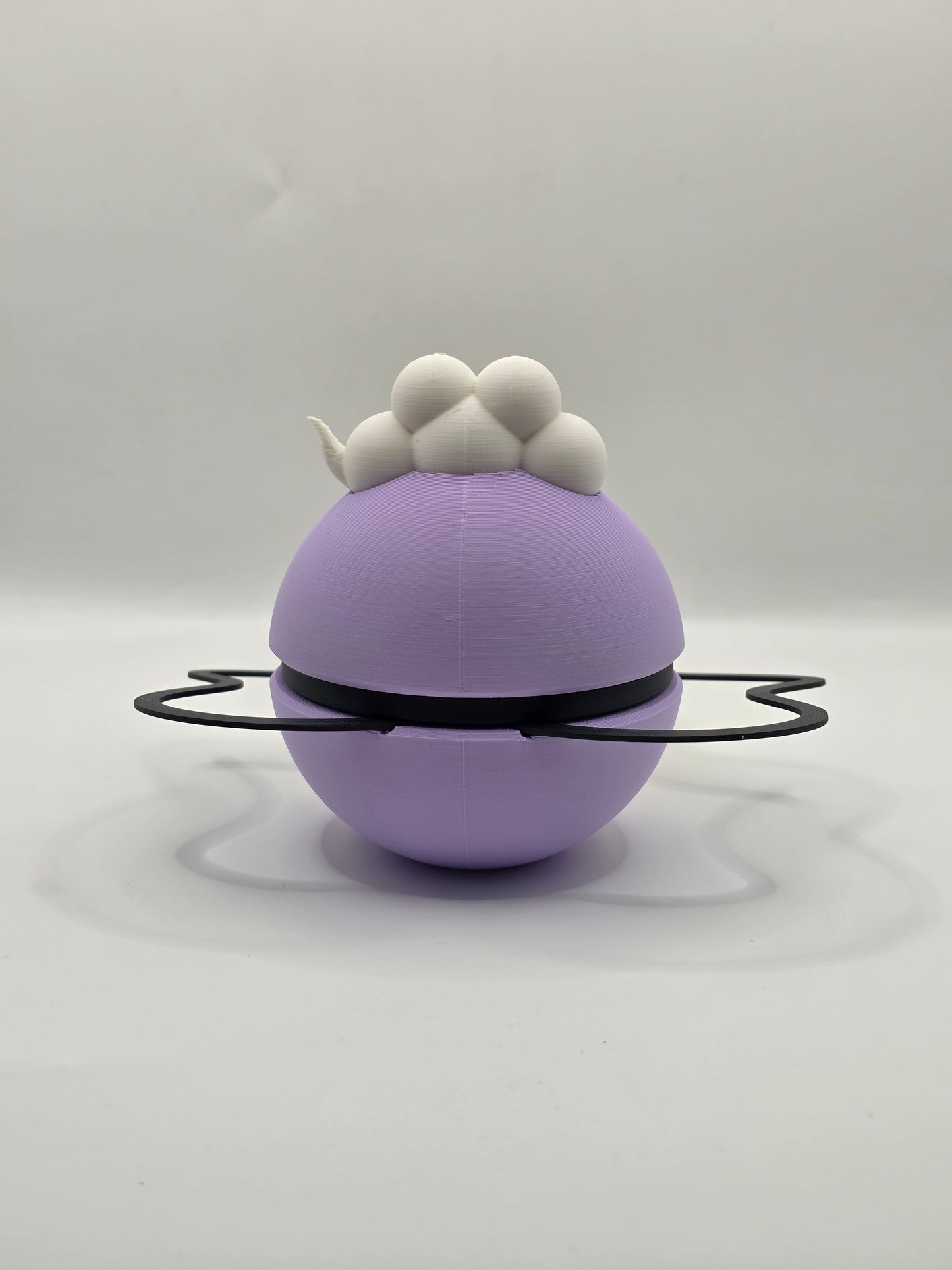 Character Design - 3D Printed Character Ball - Driftloon - Unique Display Collectible.
