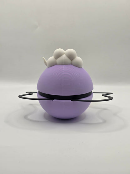 Character Design - 3D Printed Character Ball - Driftloon - Unique Display Collectible.