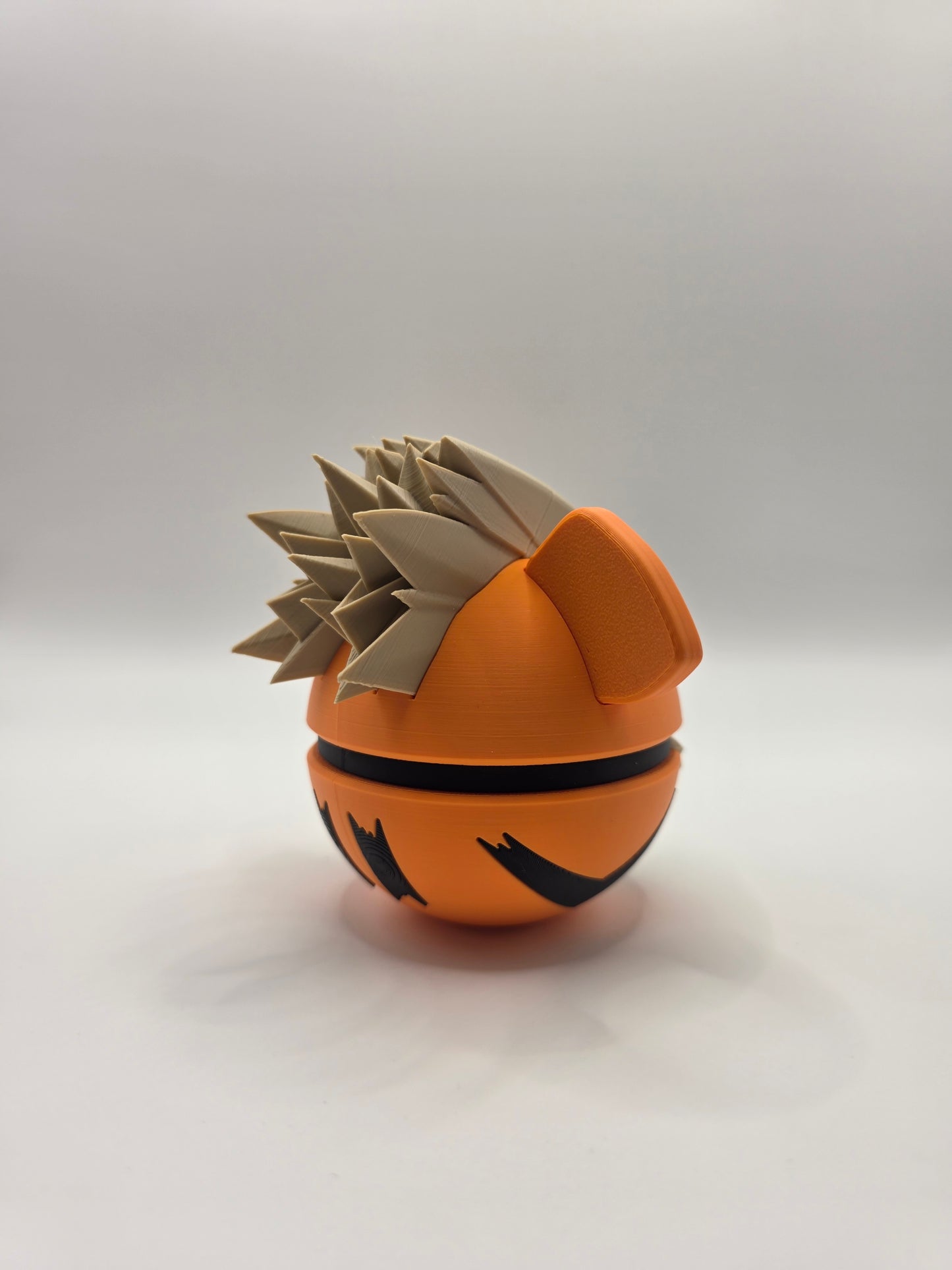 Character Design - 3D Printed Character Ball - Growlithe - Unique Display Collectible.