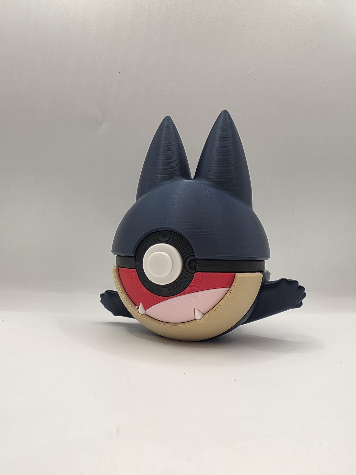 Pokemon Character Design - 3D Printed Pokeball - Munchlax - Exclusive Display Collectible.