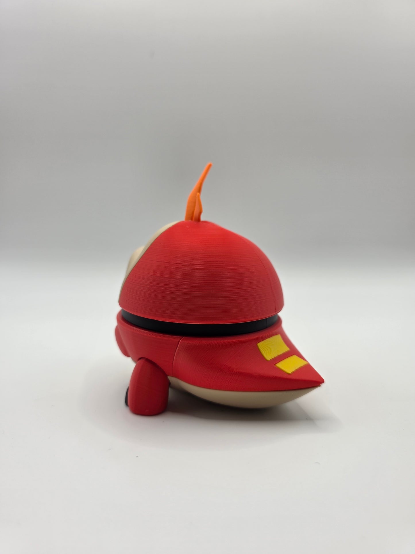 Character Design - 3D Printed Character Ball - Fuecoco - Unique Display Collectible.