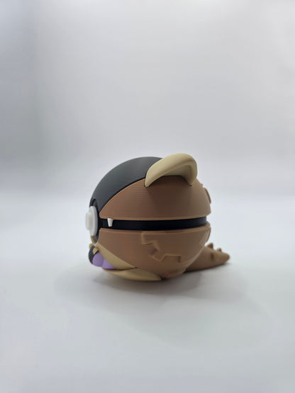 Character Design - 3D Printed Character Ball - Kangaskhan - Unique Display Collectible.