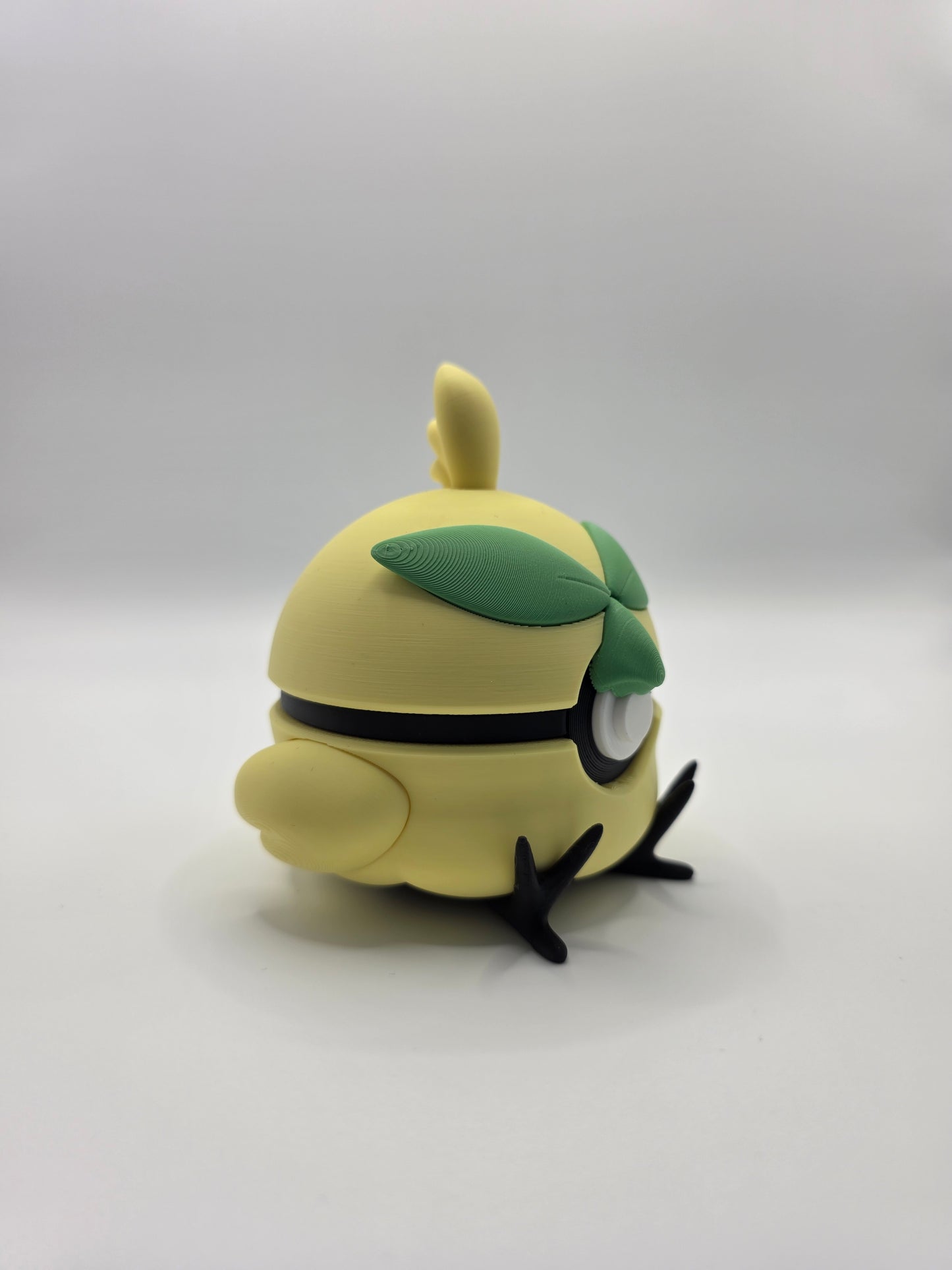 Character Design - 3D Printed Character Ball - Browt - Unique Display Collectible.