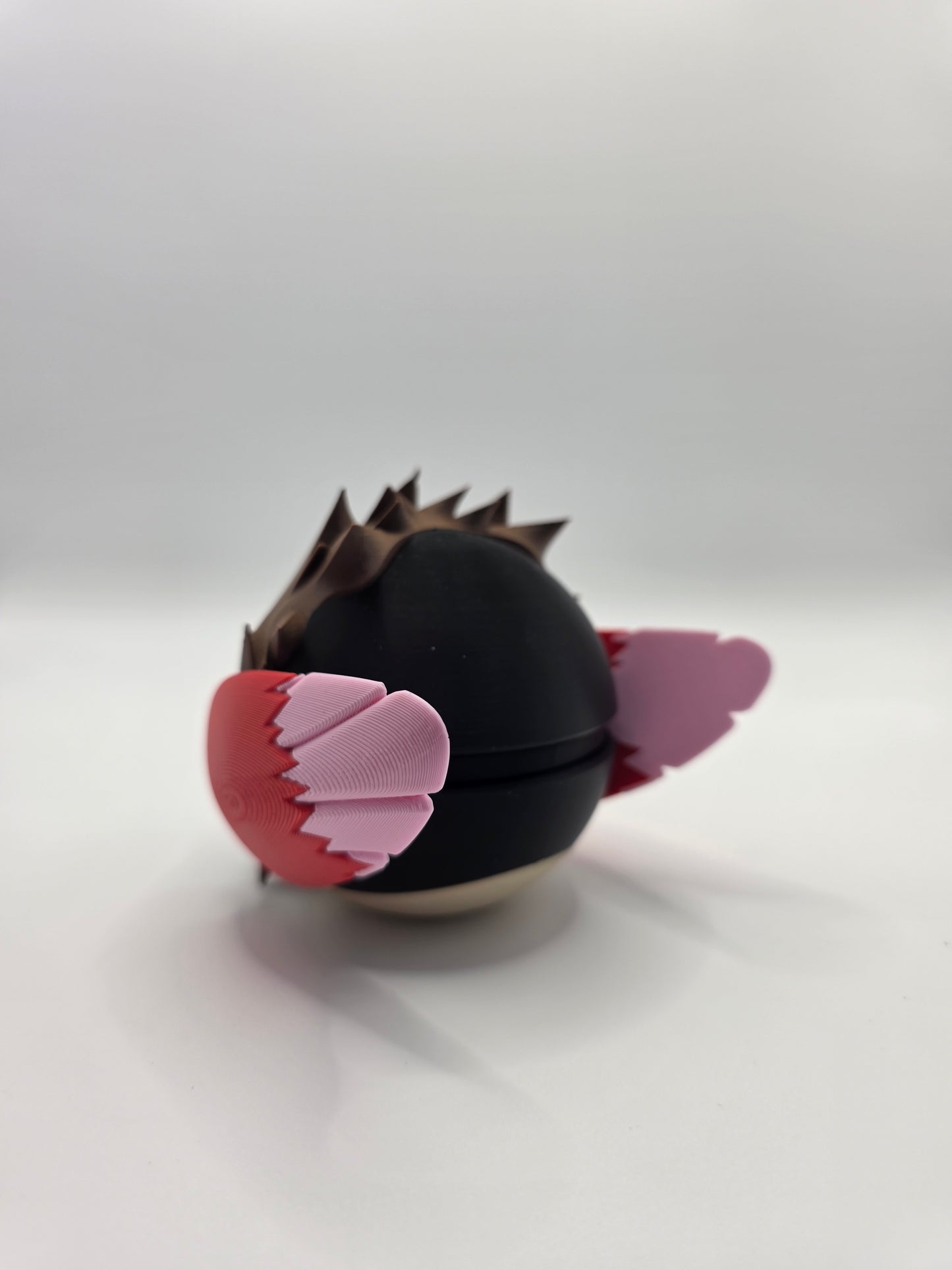 Character Design - 3D Printed Character Ball - Spearow - Unique Display Collectible.