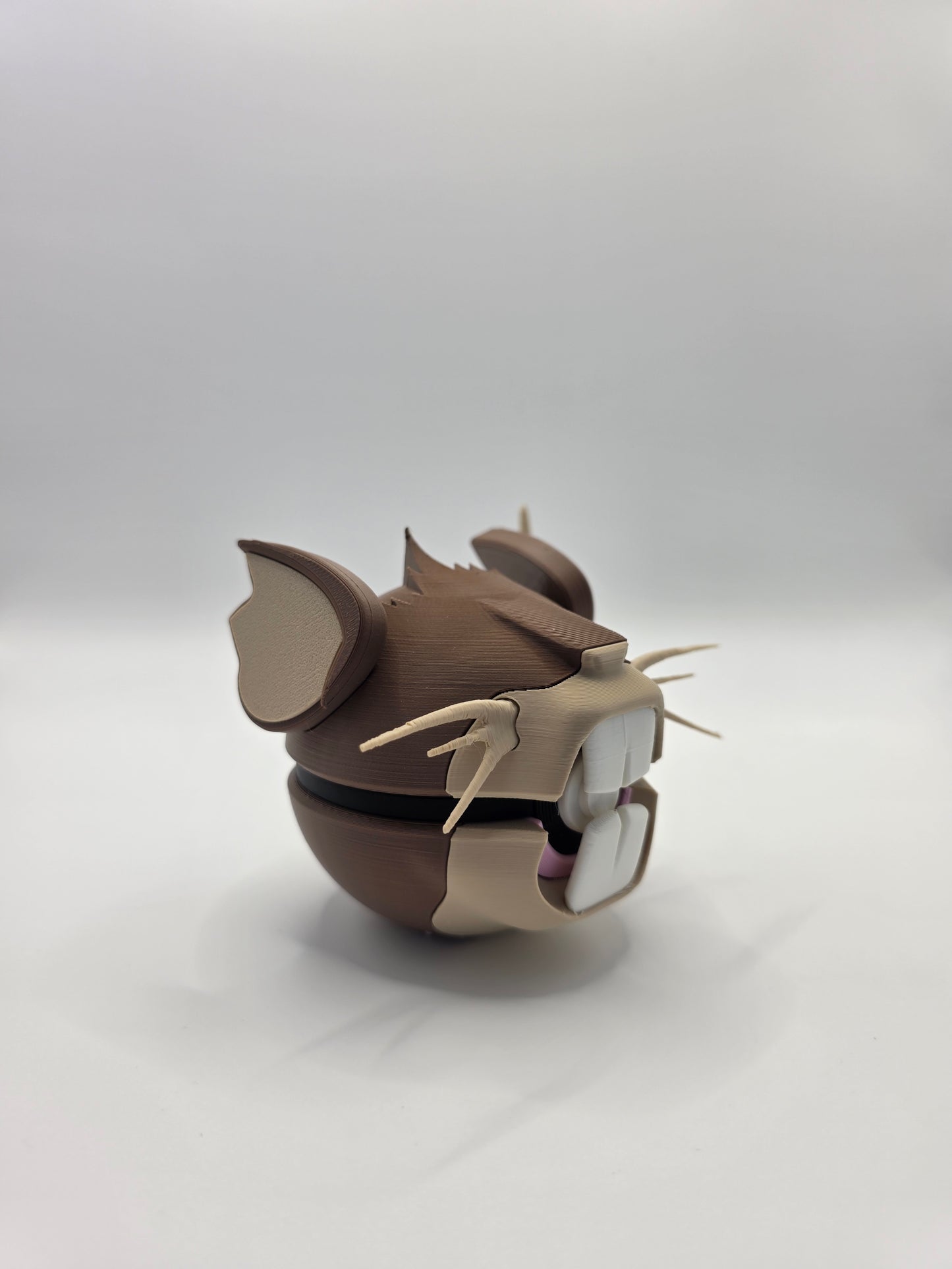 Character Design - 3D Printed Character Ball - Raticate - Unique Display Collectible.