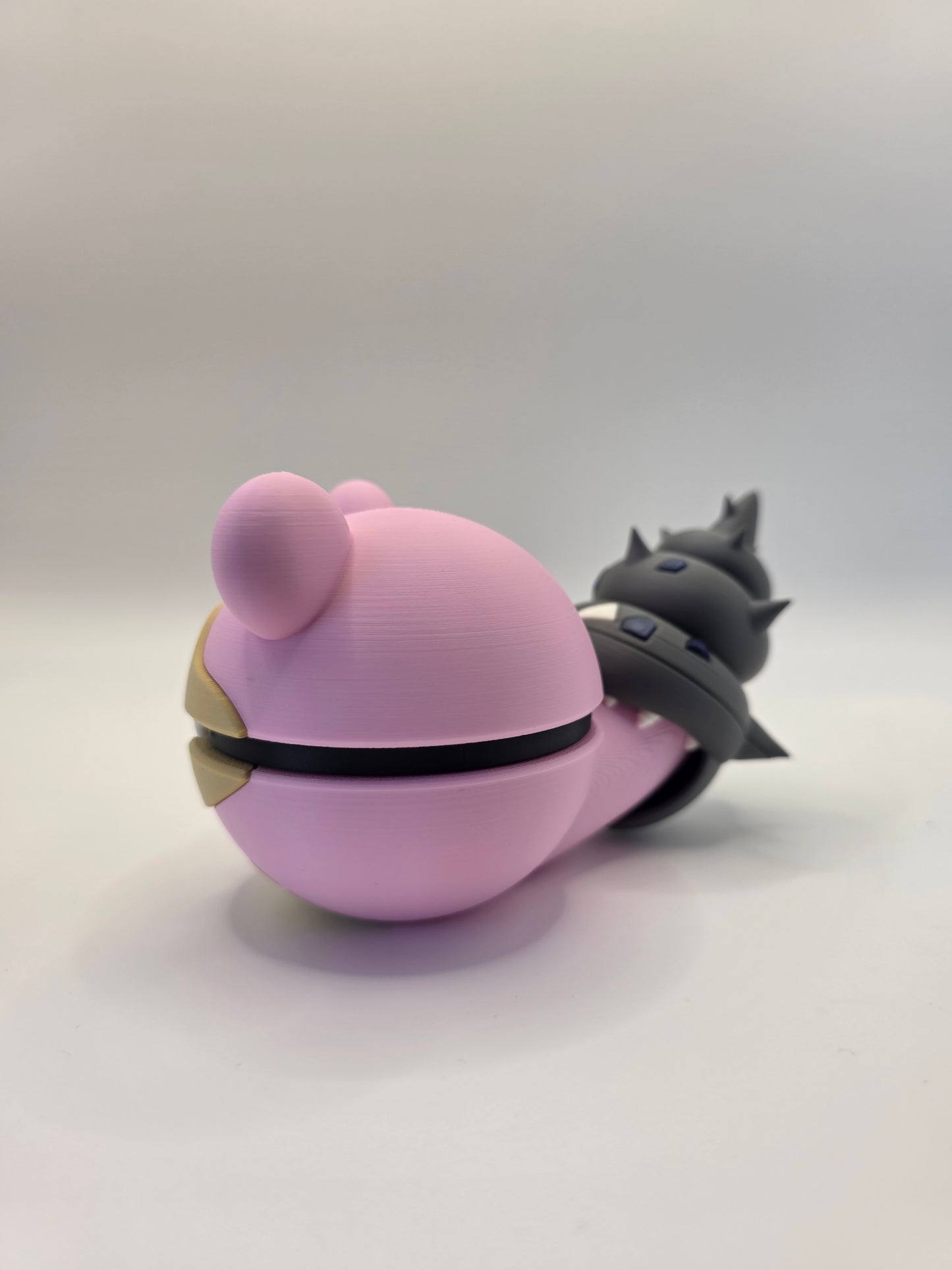 Character Design - 3D Printed Character Ball - Slowbro - Unique Display Collectible.