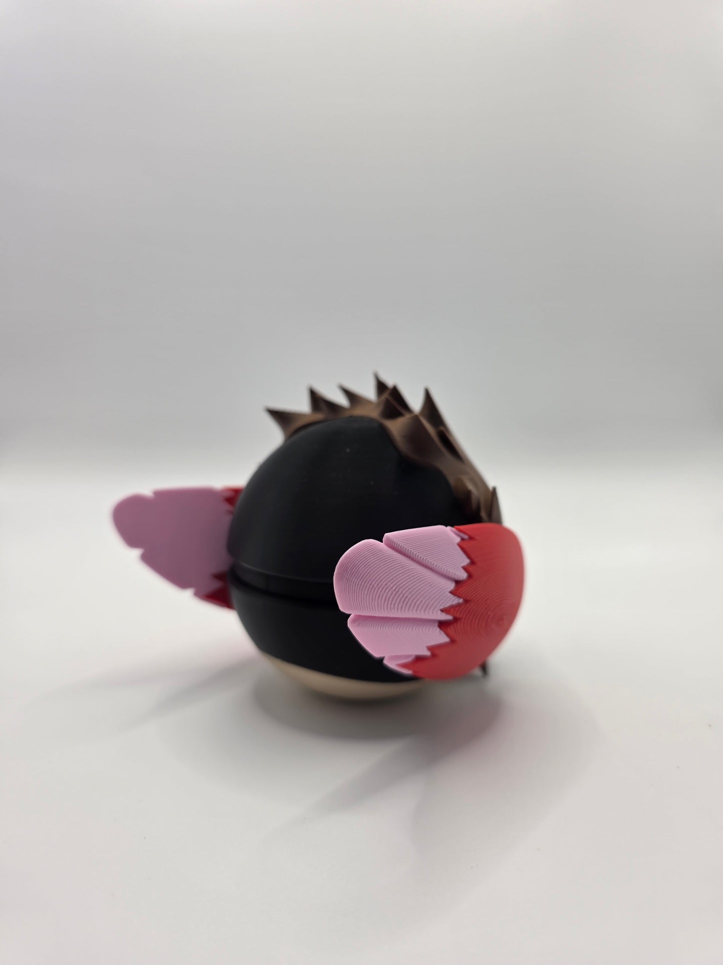 Character Design - 3D Printed Character Ball - Spearow - Unique Display Collectible.
