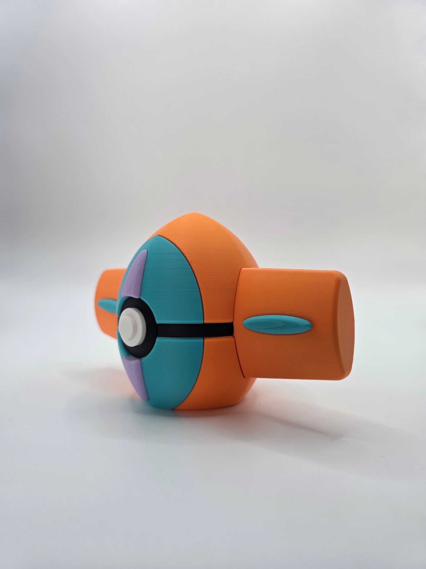 Character Design - 3D Printed Character Ball - Deoxys - Unique Display Collectible.