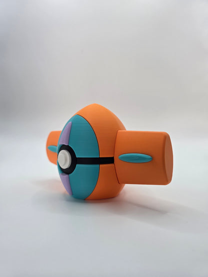 Character Design - 3D Printed Character Ball - Deoxys - Unique Display Collectible.