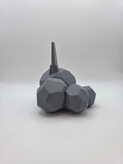 Character Design - 3D Printed Character Ball - Onix - Unique Display Collectible.