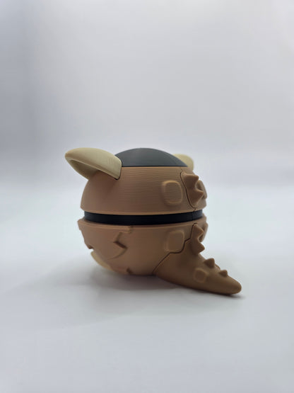 Character Design - 3D Printed Character Ball - Kangaskhan - Unique Display Collectible.