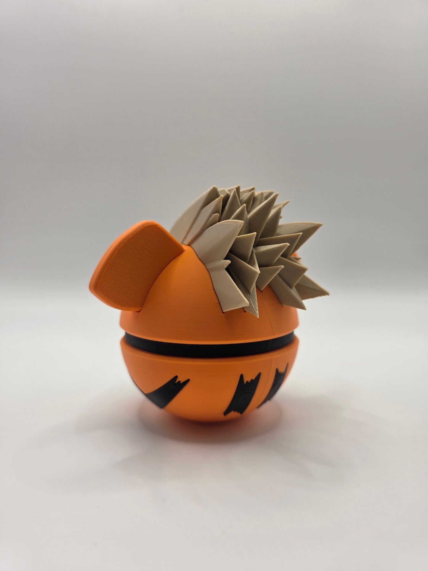 Character Design - 3D Printed Character Ball - Growlithe - Unique Display Collectible.