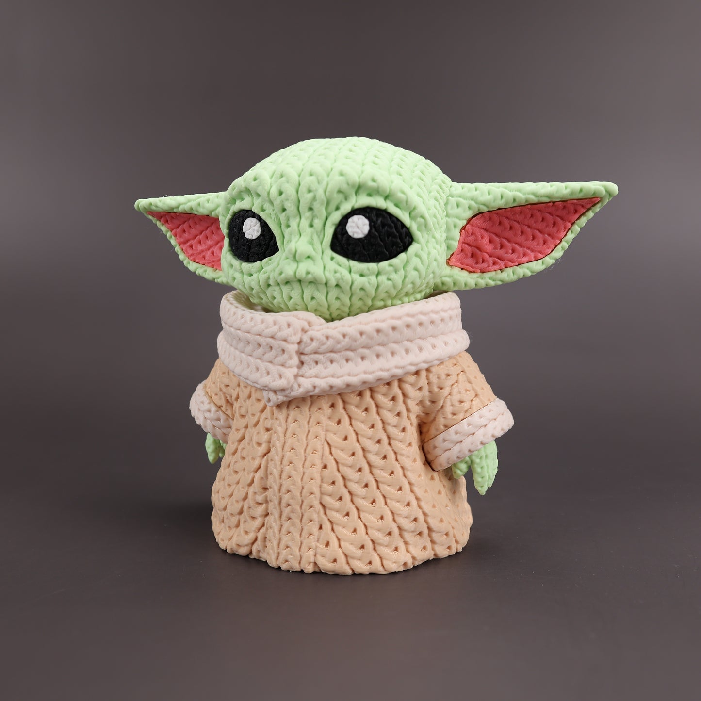 Knitted Design - 3D StarWars Inspired Character Figures - Unique Display Collectible