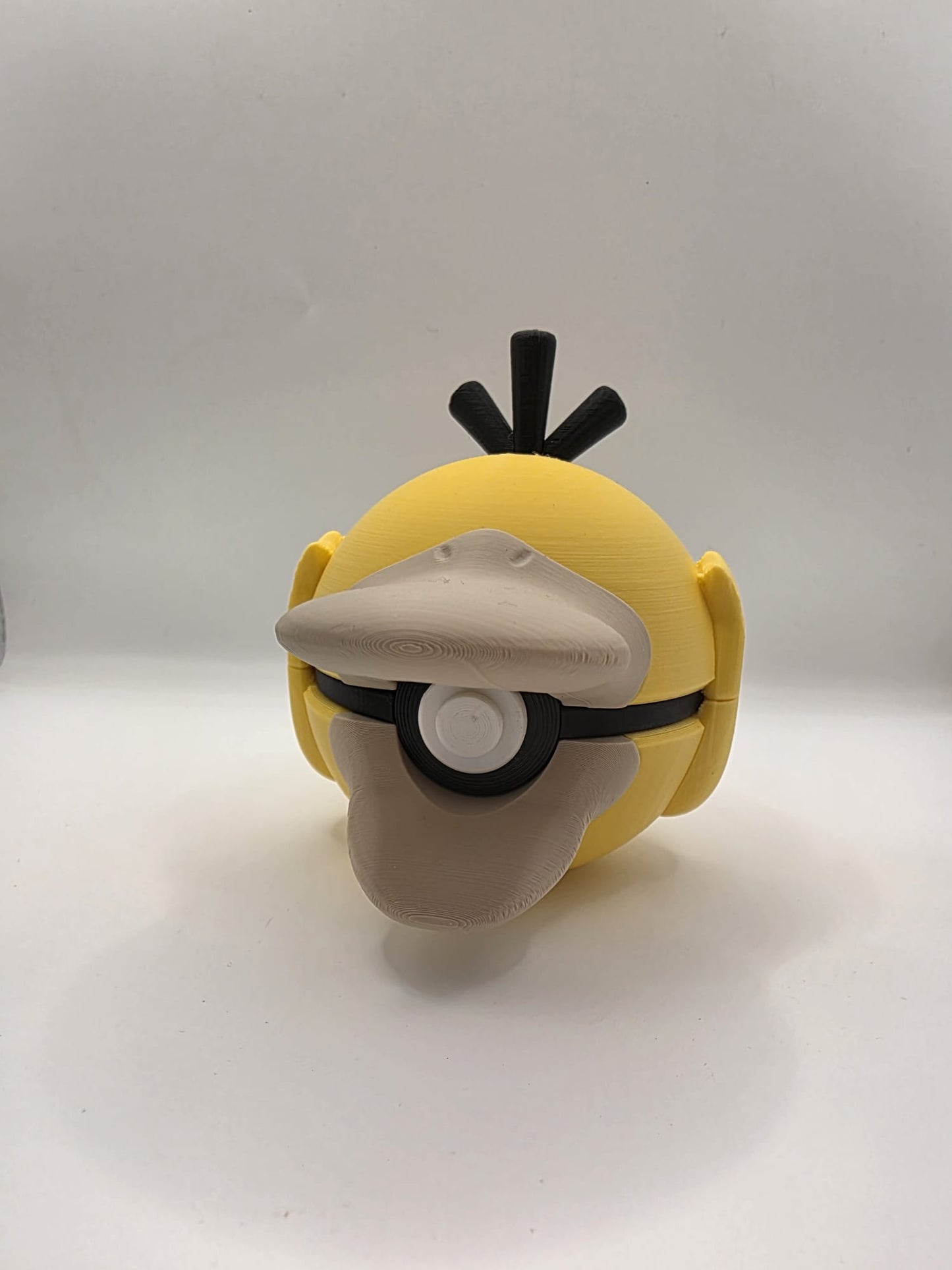 Pokemon Character Design - 3D Printed Pokeball - Psyduck - Exclusive Display Collectible.