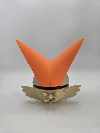 Character Design - 3D Printed Character Ball - Victini - Unique Display Collectible.