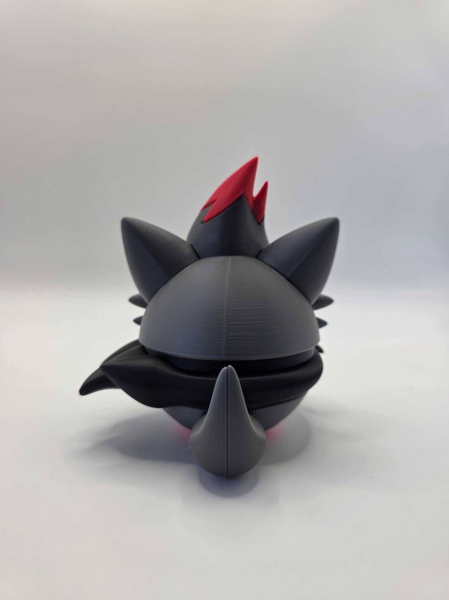 Character Design - 3D Printed Character Ball - Zorua - Unique Display Collectible.