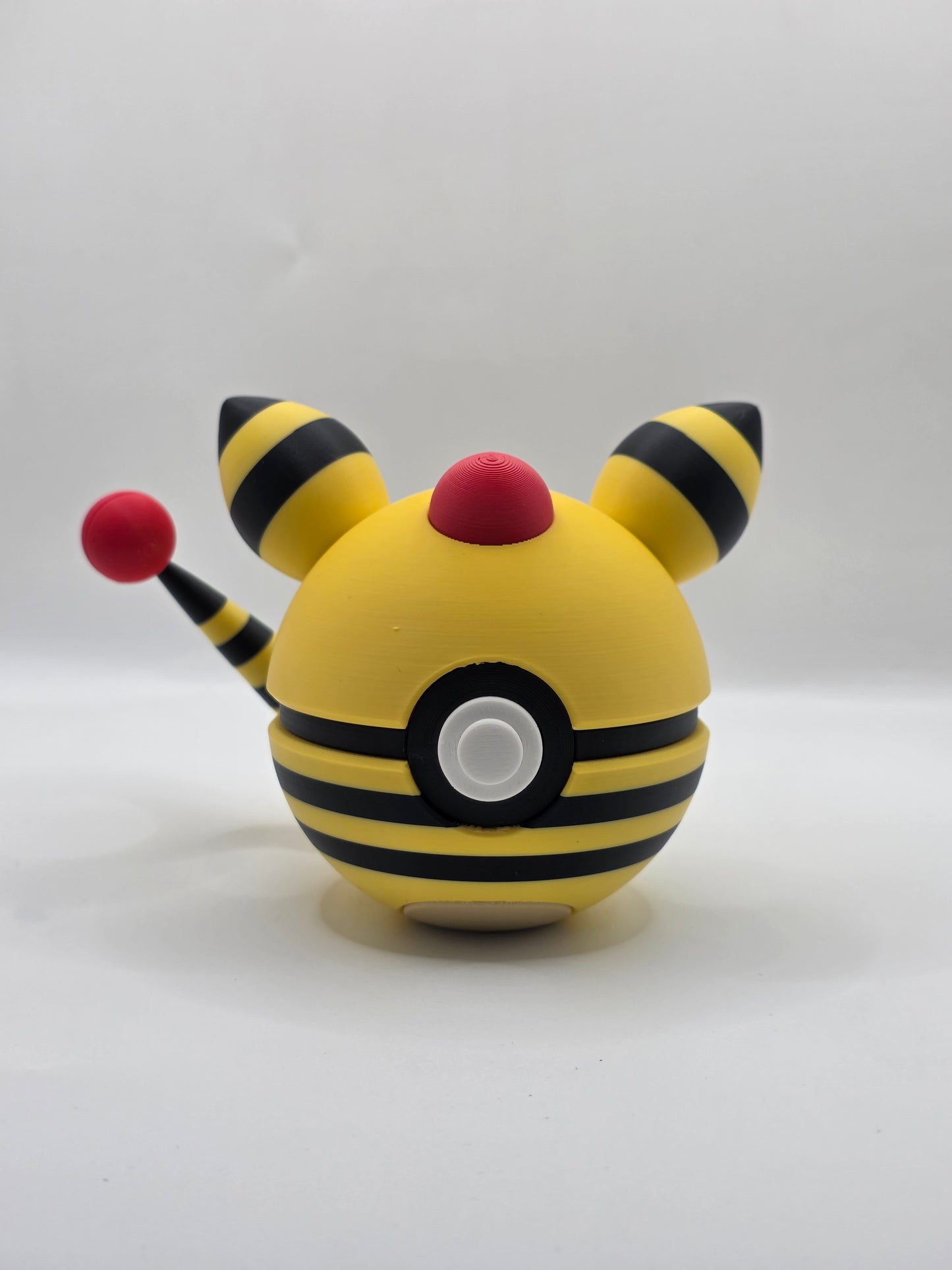 Character Design - 3D Printed Character Ball - Ampharos - Unique Display Collectible.