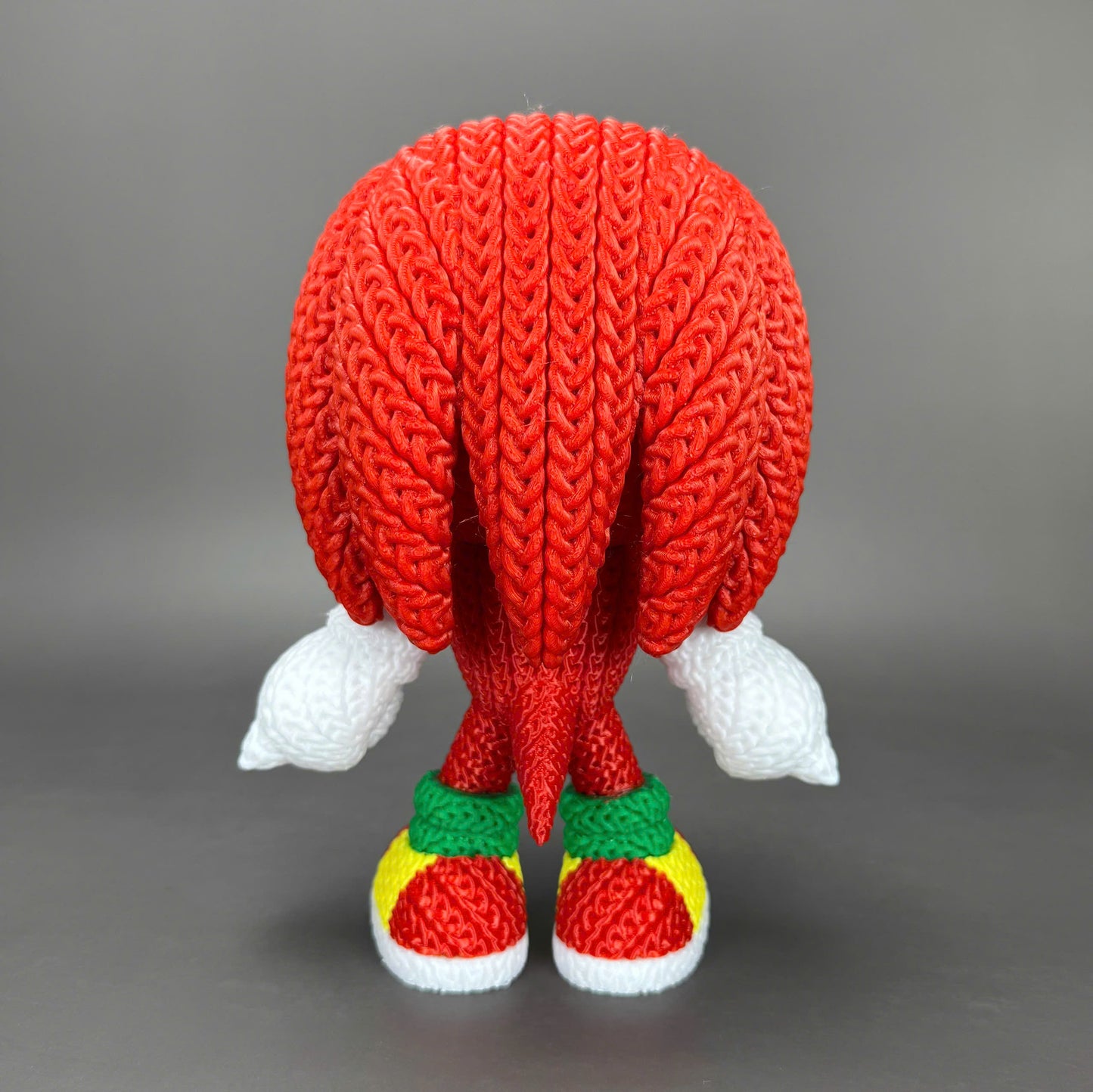 Sonic & Friends- 3D Printed Knitted Design Figures- Unique Display Fan Art Collectibles