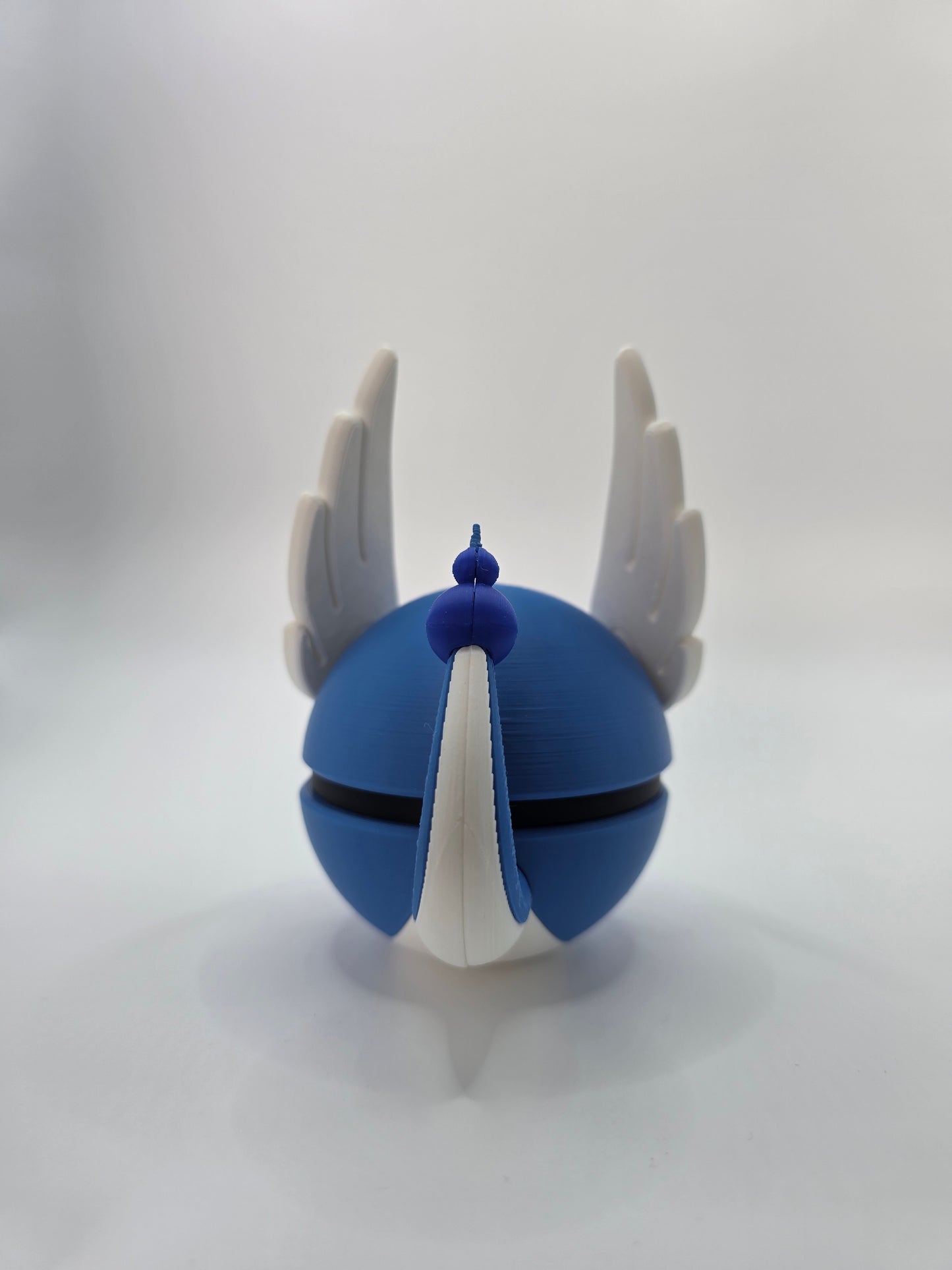 Character Design - 3D Printed Character Ball - Dragonair - Unique Display Collectible.