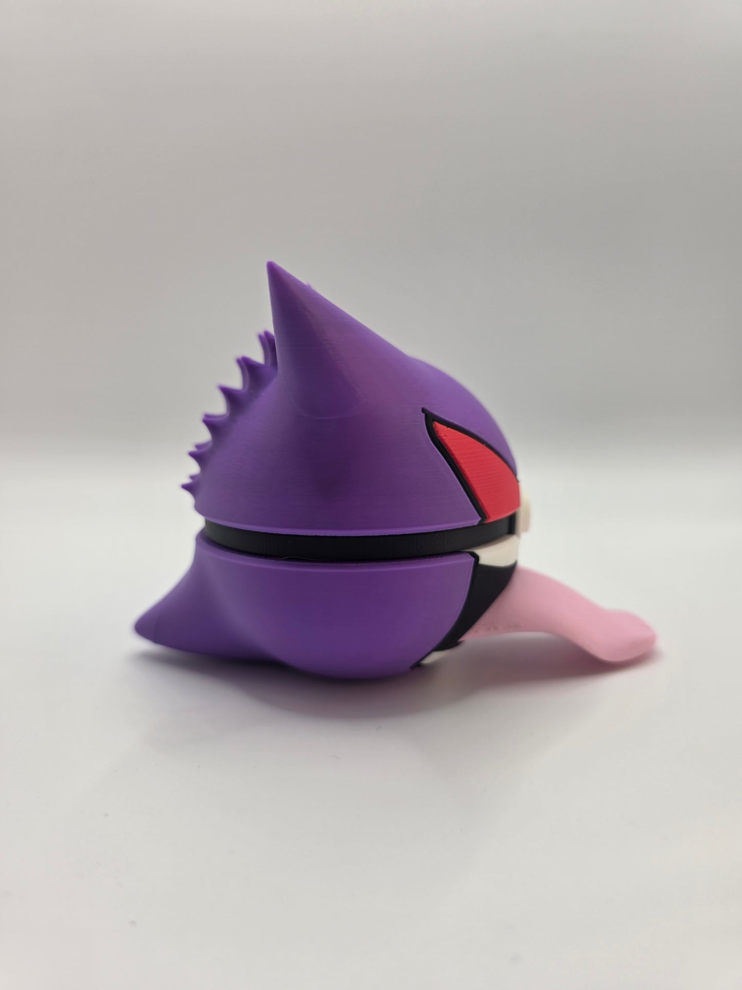 Character Design - 3D Printed Character Ball - Gengar - Unique Display Collectible.