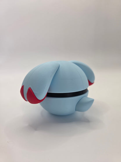 Character Design - 3D Printed Character Ball - Phanpy - Unique Display Collectible.