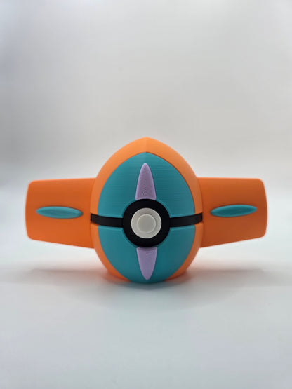 Character Design - 3D Printed Character Ball - Deoxys - Unique Display Collectible.