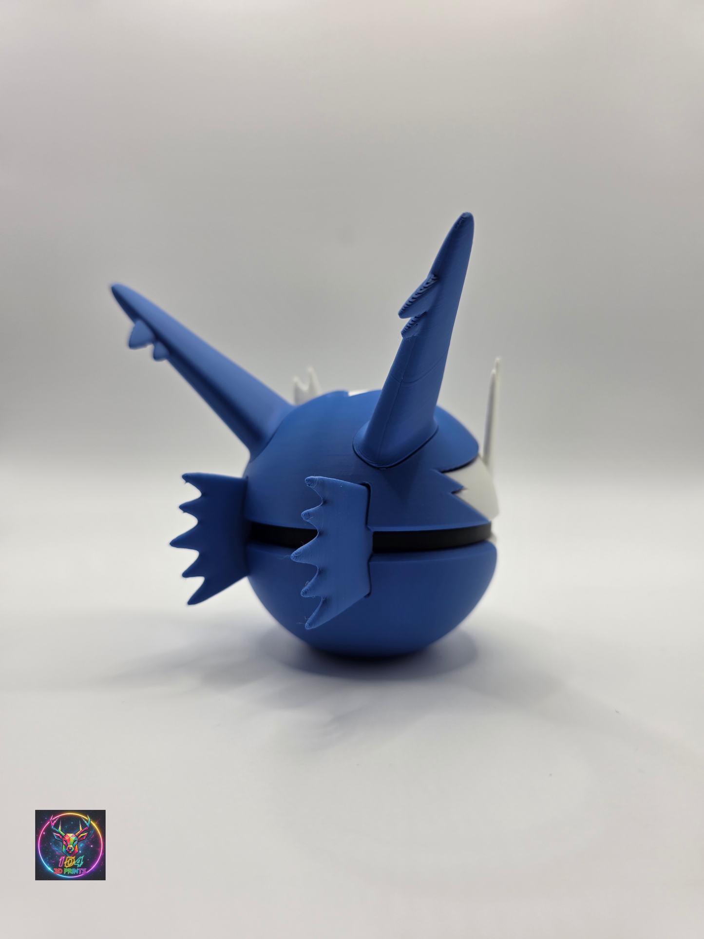 Character Design - 3D Printed Character Ball - Latios - Unique Display Collectible.