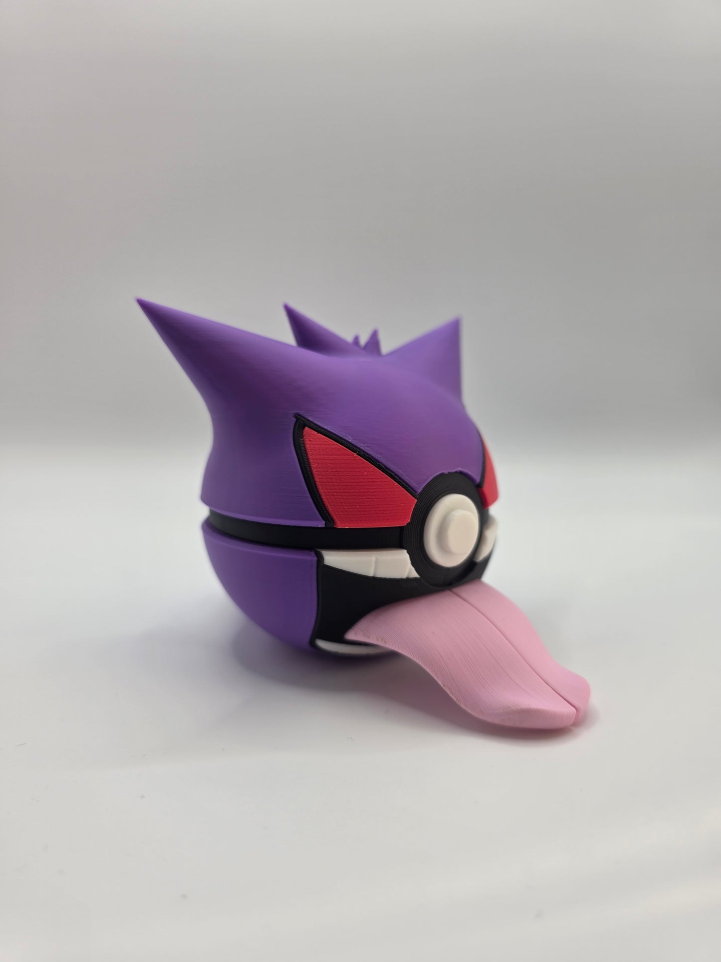 Character Design - 3D Printed Character Ball - Gengar - Unique Display Collectible.