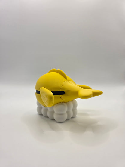 Character Design - 3D Printed Character Ball - Tatsugiri - Unique Display Collectible.