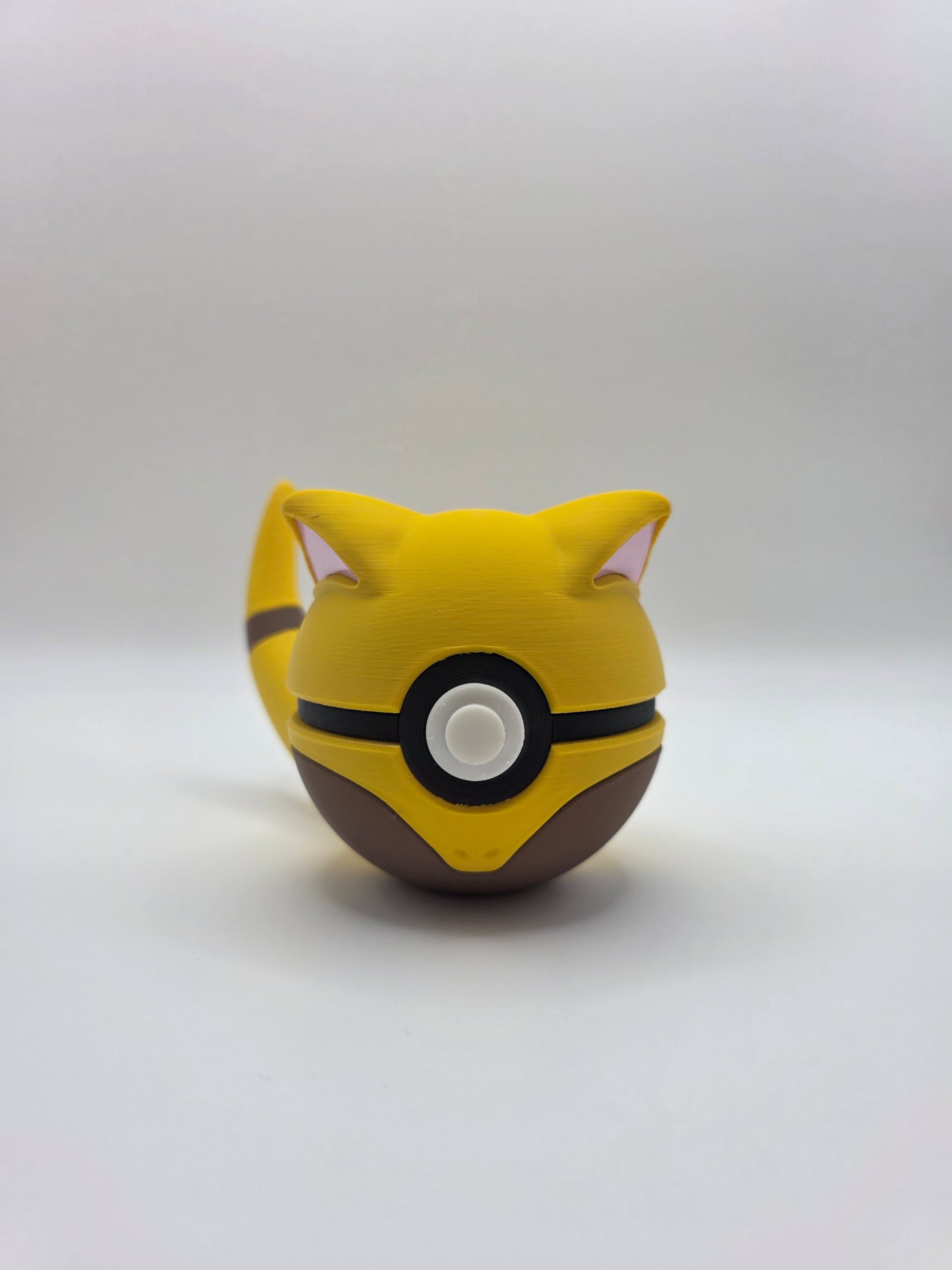 Character Design - 3D Printed Character Ball - Abra - Unique Display Collectible.
