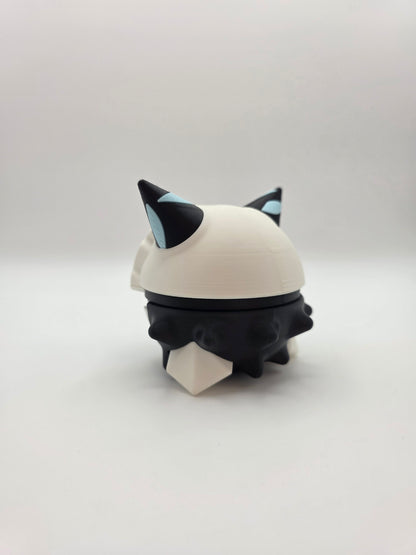 Character Design - 3D Printed Character Ball - Mega Glalie - Unique Display Collectible.