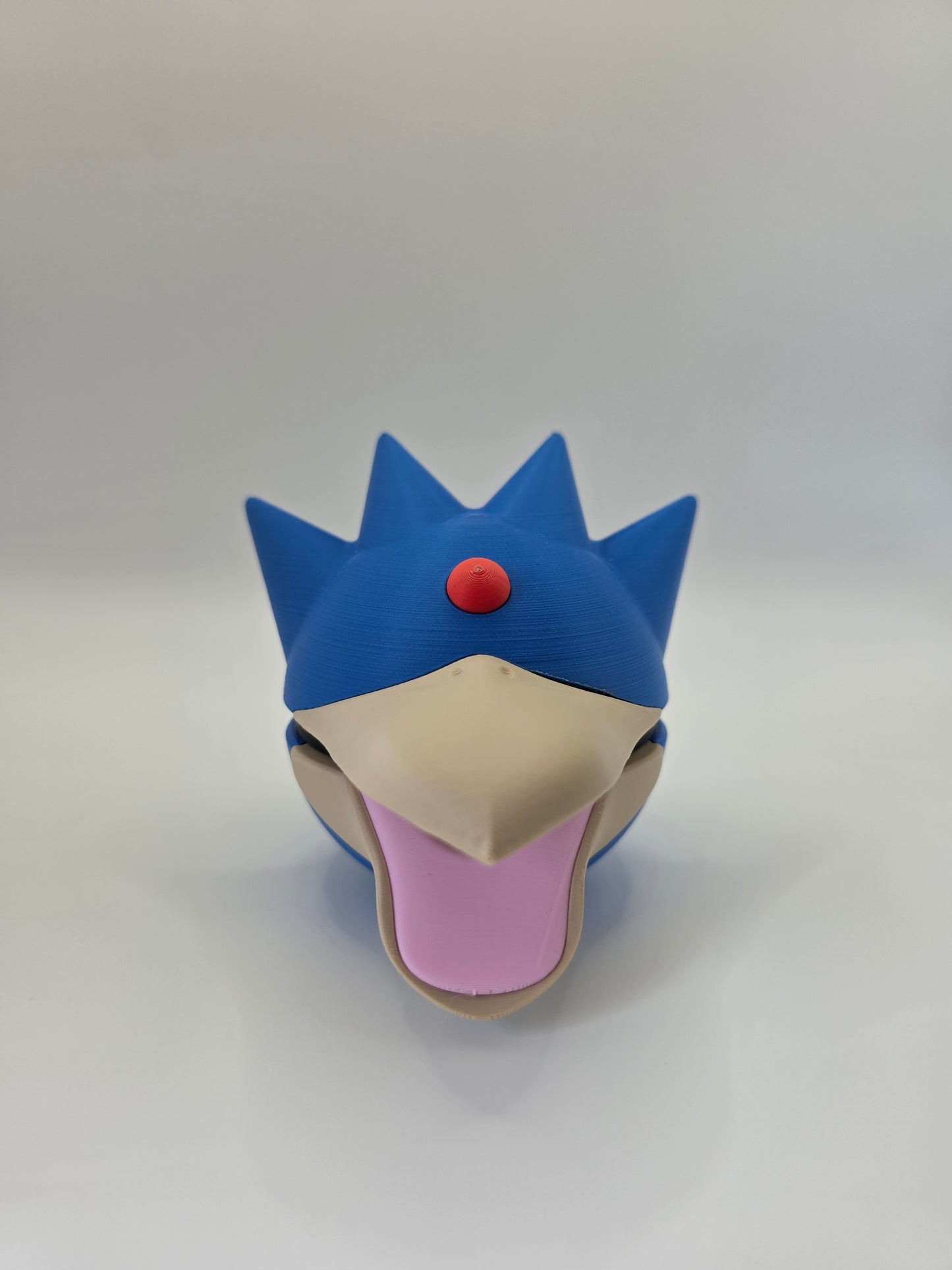 Character Design - 3D Printed Character Ball - Golduck - Unique Display Collectible.