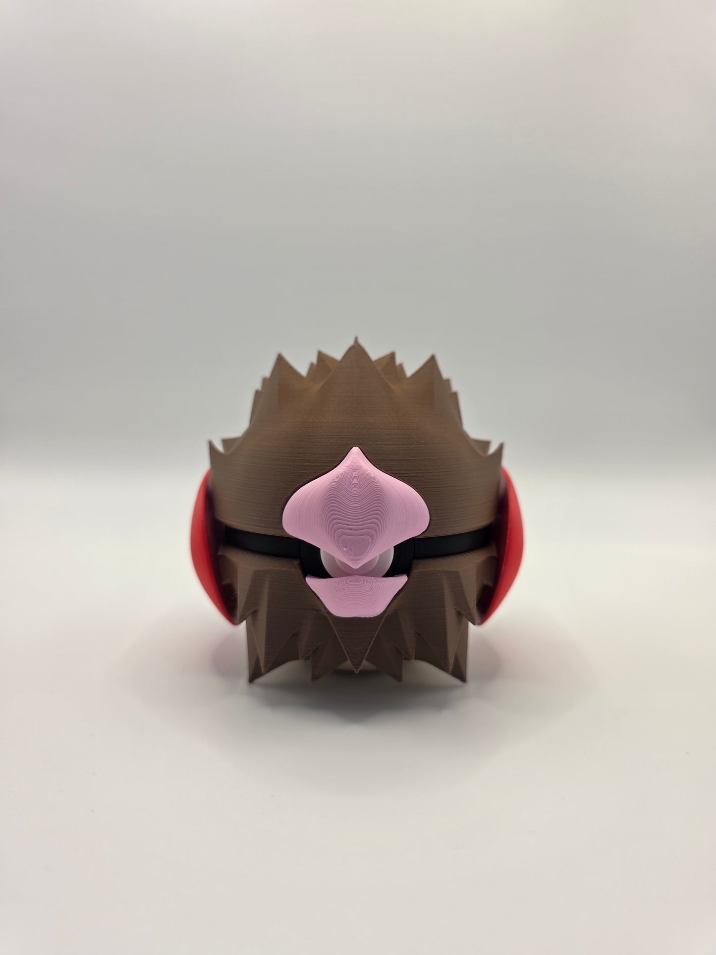 Character Design - 3D Printed Character Ball - Spearow - Unique Display Collectible.