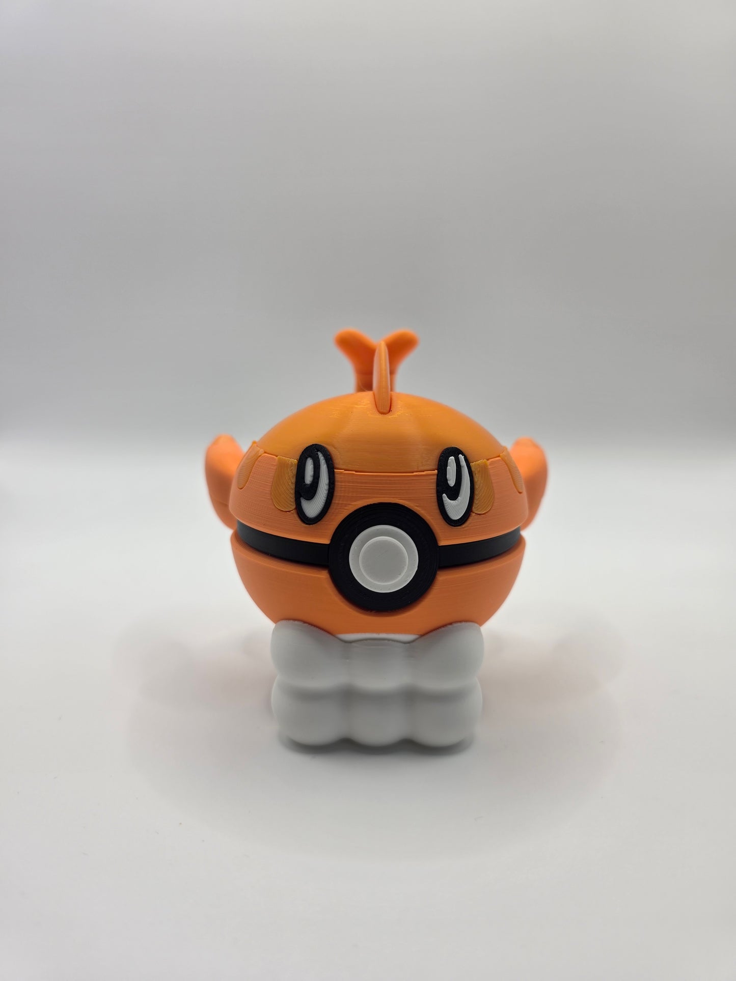 Character Design - 3D Printed Character Ball - Tatsugiri - Unique Display Collectible.