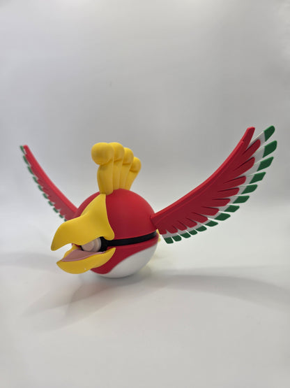 Character Design - 3D Printed Character Ball - Ho-oh - Unique Display Collectible.