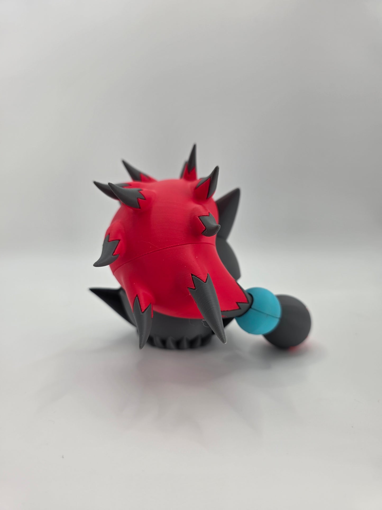 Character Design - 3D Printed Character Ball - Zoroark - Unique Display Collectible.