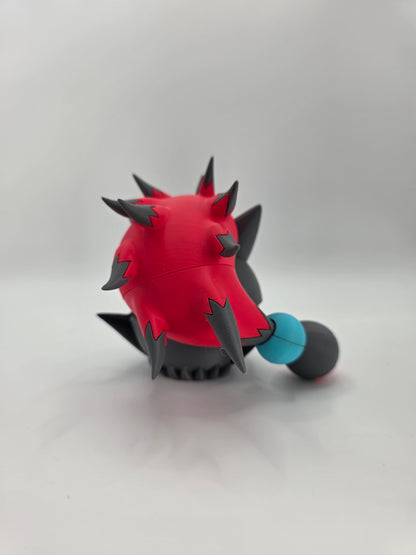 Character Design - 3D Printed Character Ball - Zoroark - Unique Display Collectible.