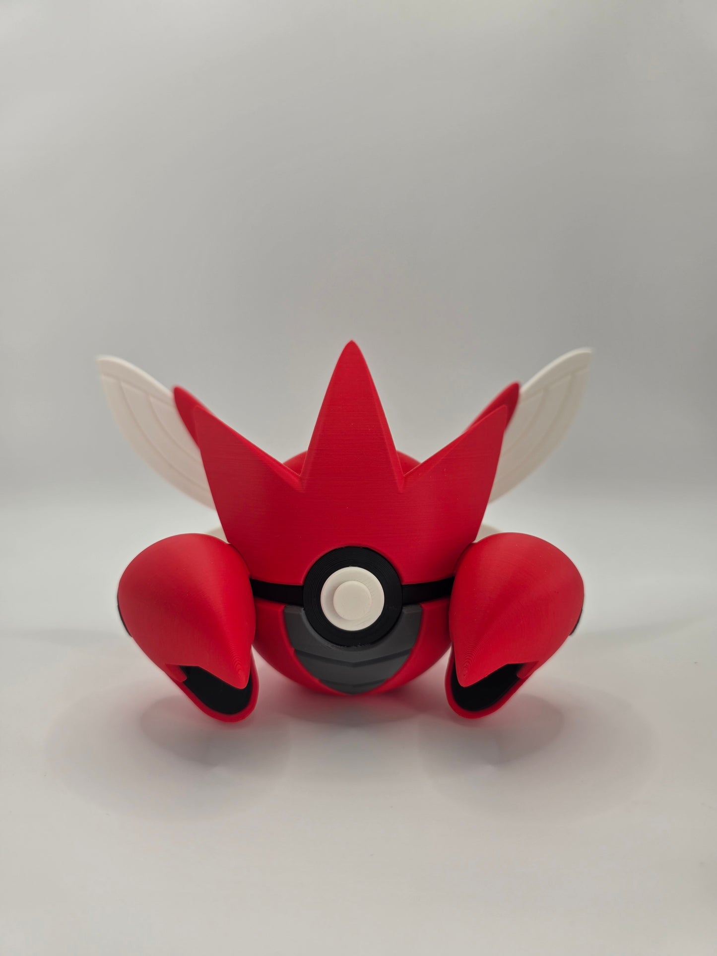 Character Design - 3D Printed Character Ball - Scizor - Unique Display Collectible.