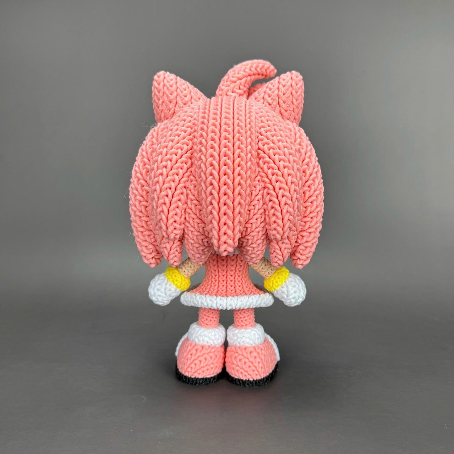 Sonic & Friends- 3D Printed Knitted Design Figures- Unique Display Fan Art Collectibles