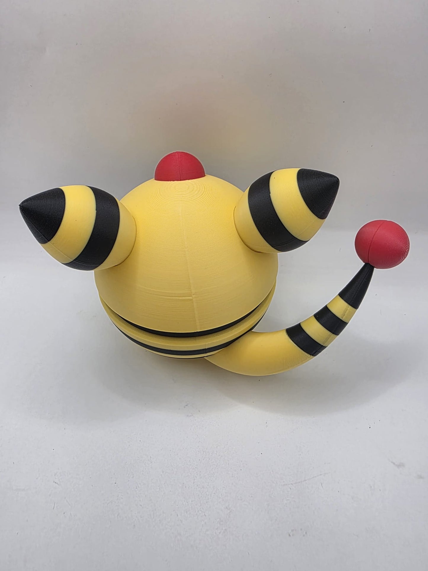 Pokemon Character Design - 3D Printed Pokeball - Ampharos - Exclusive Display Collectible.