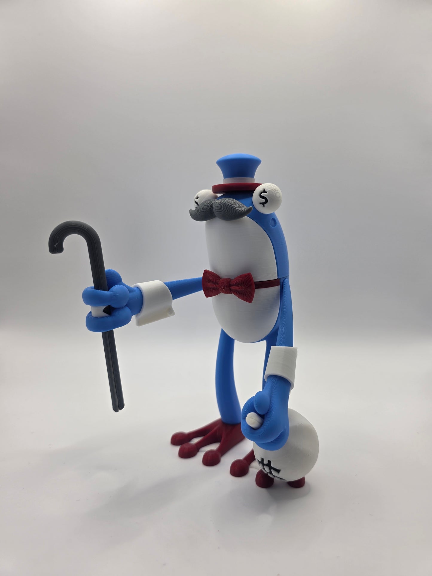 Fancy Pants Fly Frog – Articulated 3D Printed Modular Desk Toy Figurine
