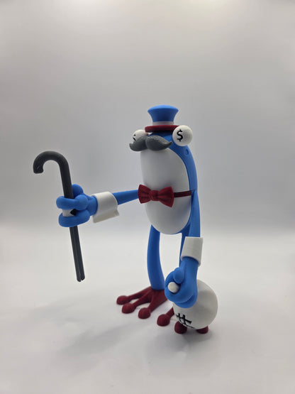 Fancy Pants Fly Frog – Articulated 3D Printed Modular Desk Toy Figurine