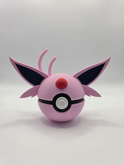Character Design - 3D Printed Character Ball - Espeon - Unique Display Collectible.