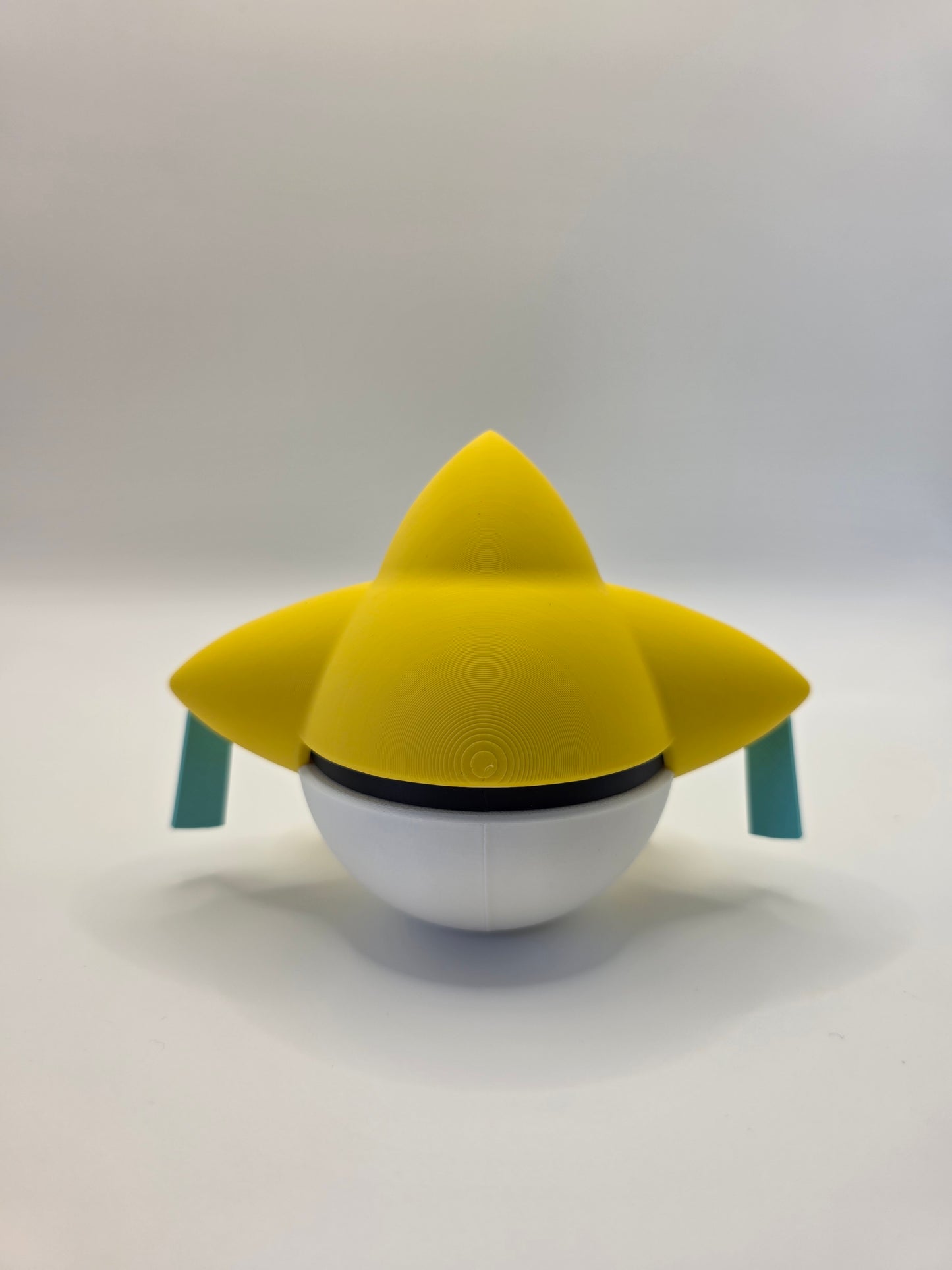 Character Design - 3D Printed Character Ball - Jirachi - Unique Display Collectible.