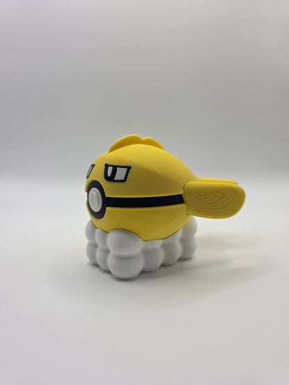 Character Design - 3D Printed Character Ball - Tatsugiri - Unique Display Collectible.