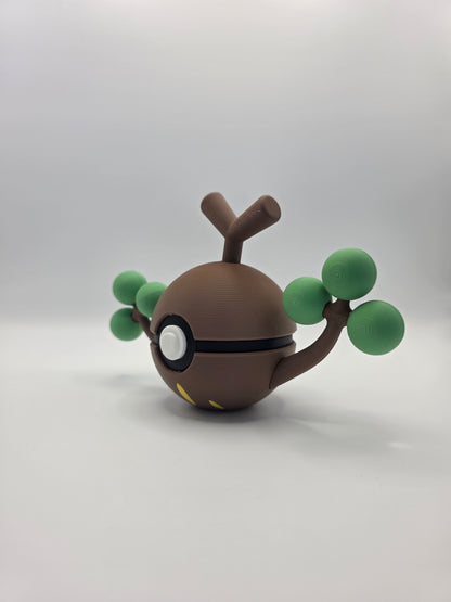 Character Design - 3D Printed Character Ball - Sudowoodo - Unique Display Collectible.