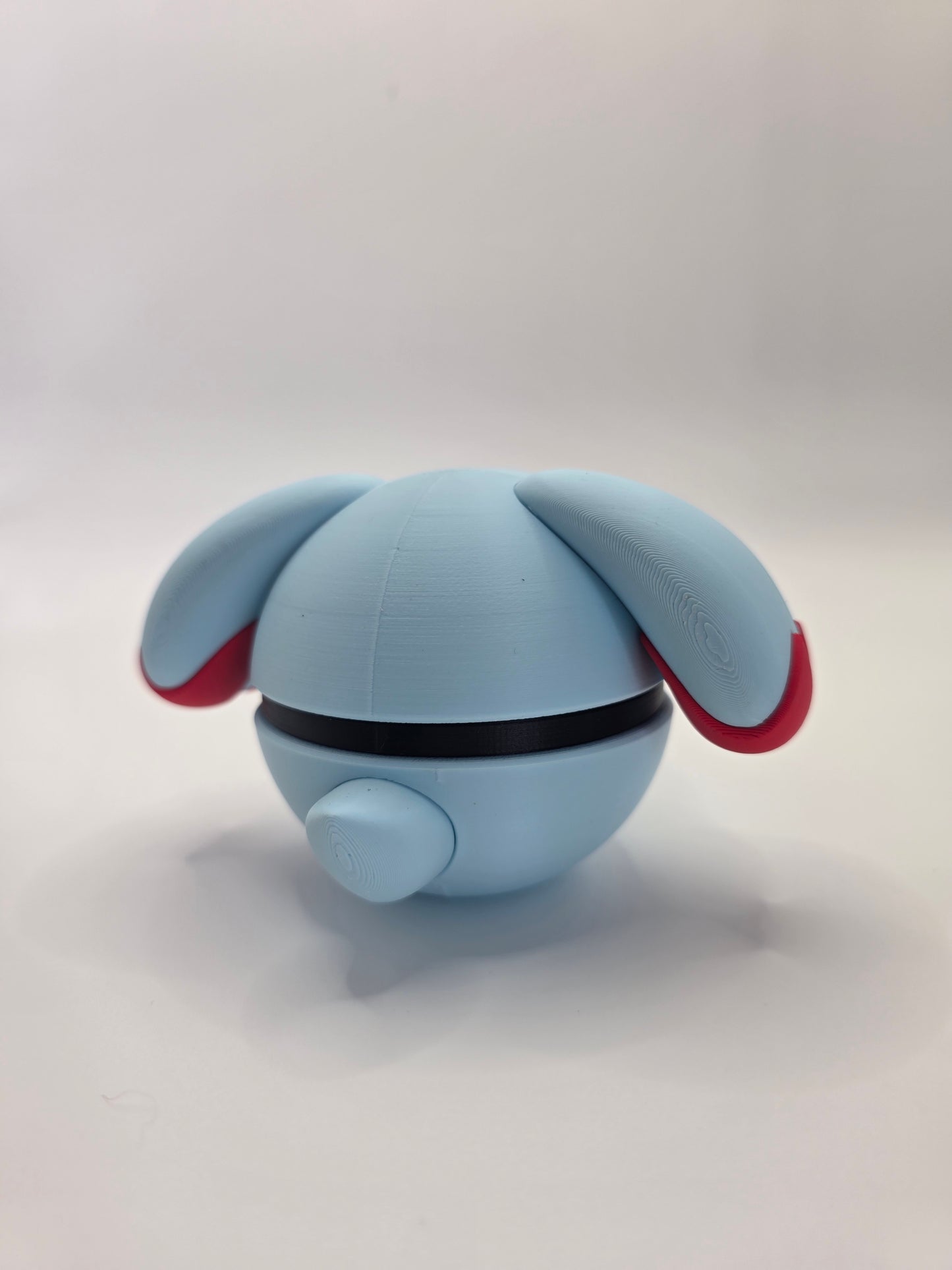 Character Design - 3D Printed Character Ball - Phanpy - Unique Display Collectible.