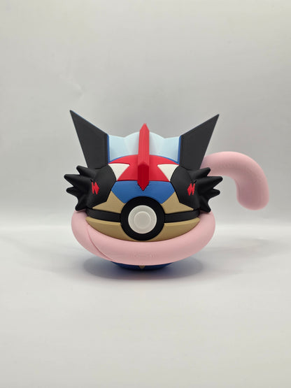 Character Design - 3D Printed Character Ball - Greninja - Unique Display Collectible.