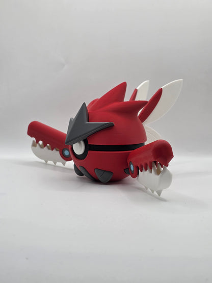 Character Design - 3D Printed Character Ball - Mega Scizor - Unique Display Collectible.